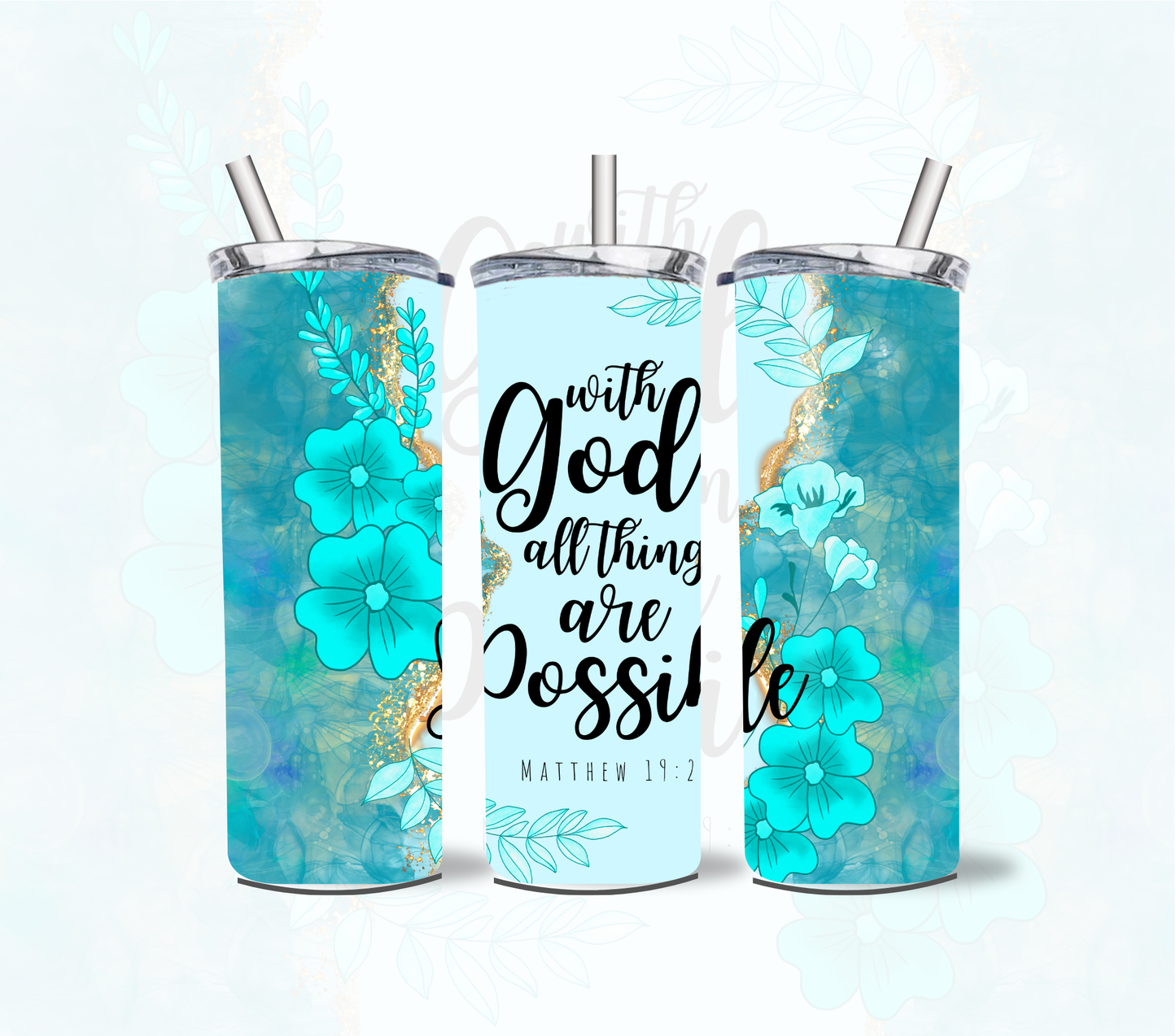 With God tumbler