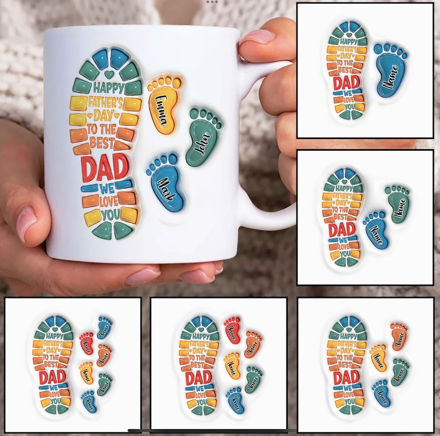 Tazas Dad Edition