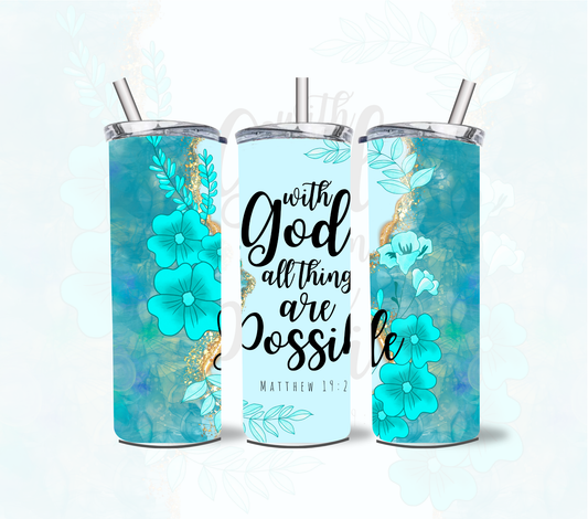 With God tumbler