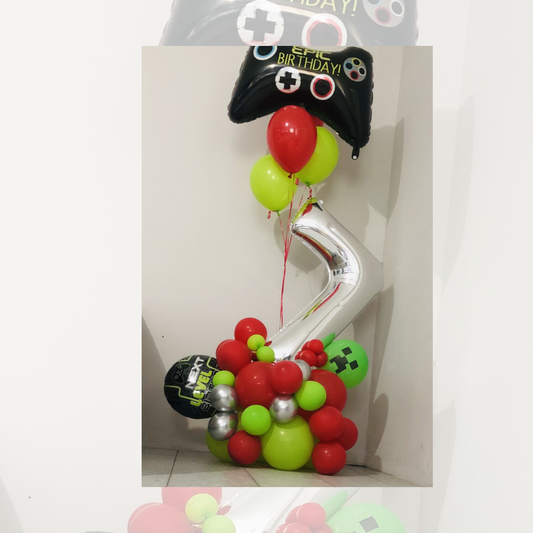Súper Shape Helium Bouquet