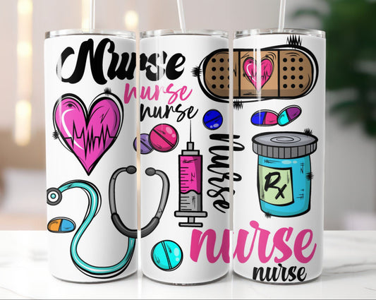 Happy Nurse Tumbler
